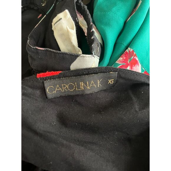 Carolina K Linen Rick Rack Tie Back Tank - Picture 3 of 4